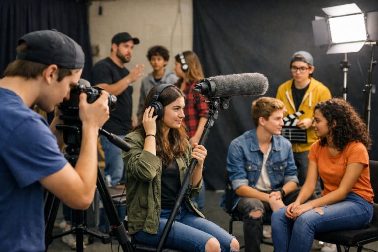 Projeto leva formação audiovisual a juventude de cidades atingidas pelas enchentes