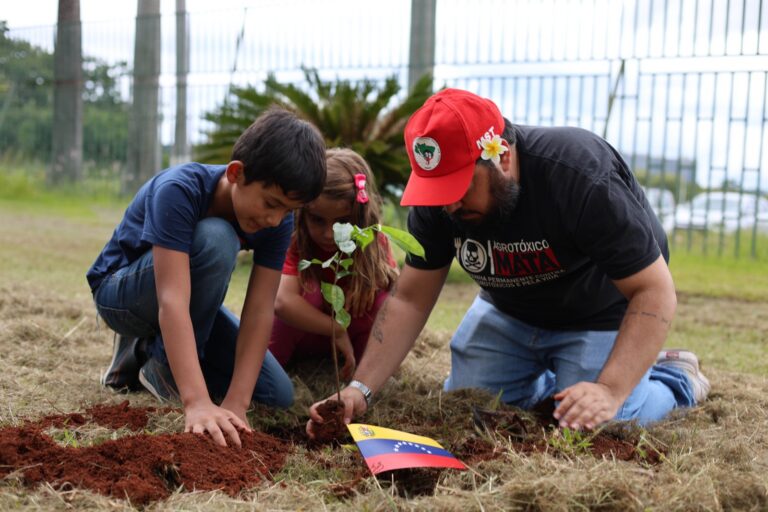 'Plantar árvores é permanecer': MST homenageia Cuba e Venezuela, um mês após ataque dos EUA
