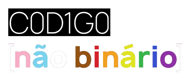 Logo ONG Código Não Binário