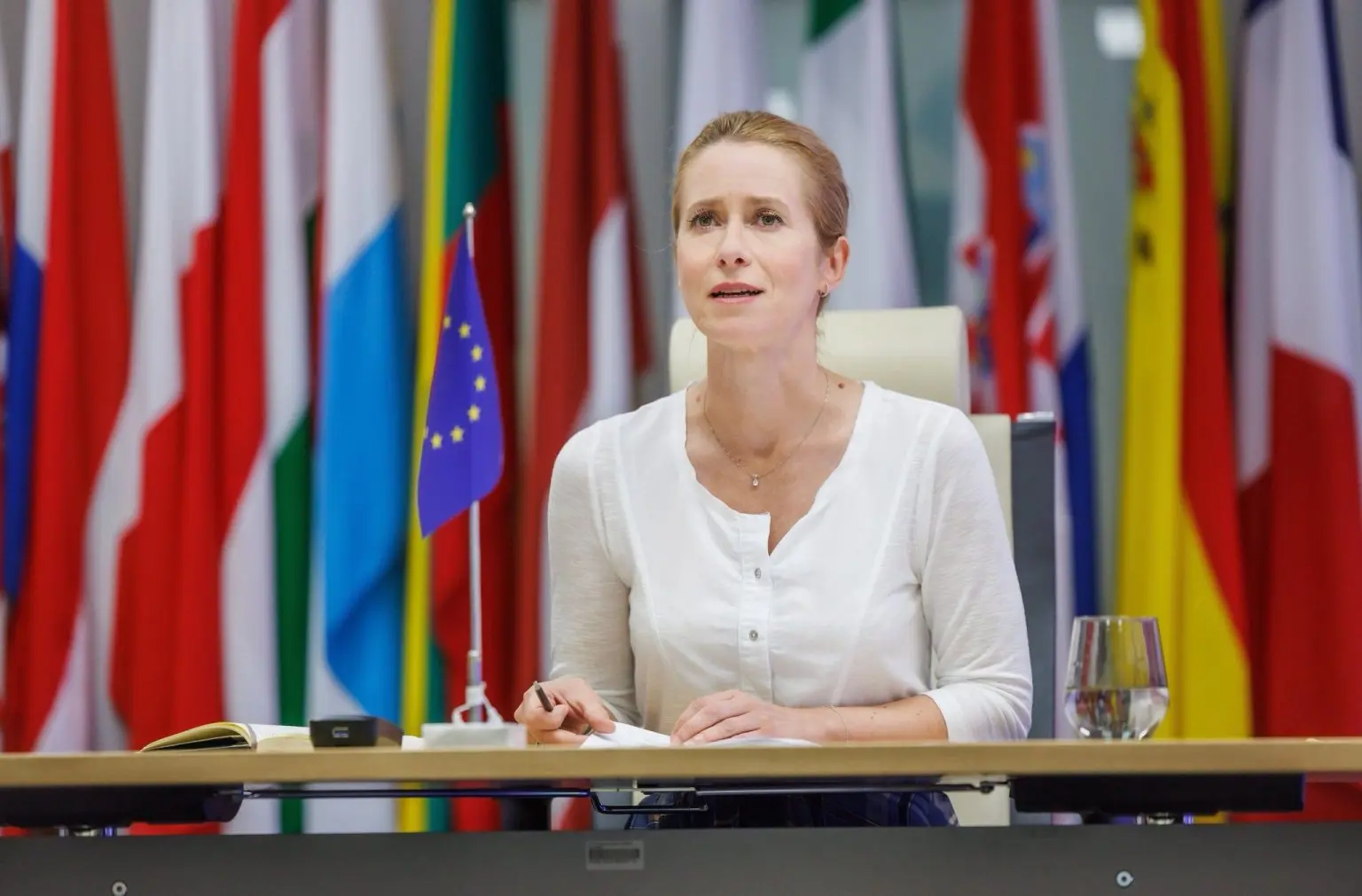 União Europeia deve propor retirada de sanções contra Venezuela X/Kaja Kallas