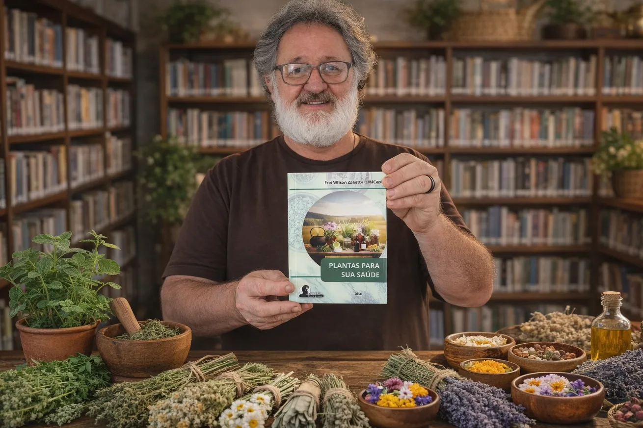 Livro é resultado de mais de duas décadas de dedicação à pesquisa e sistematização dos saberes populares e tradicionais sobre plantas medicinais