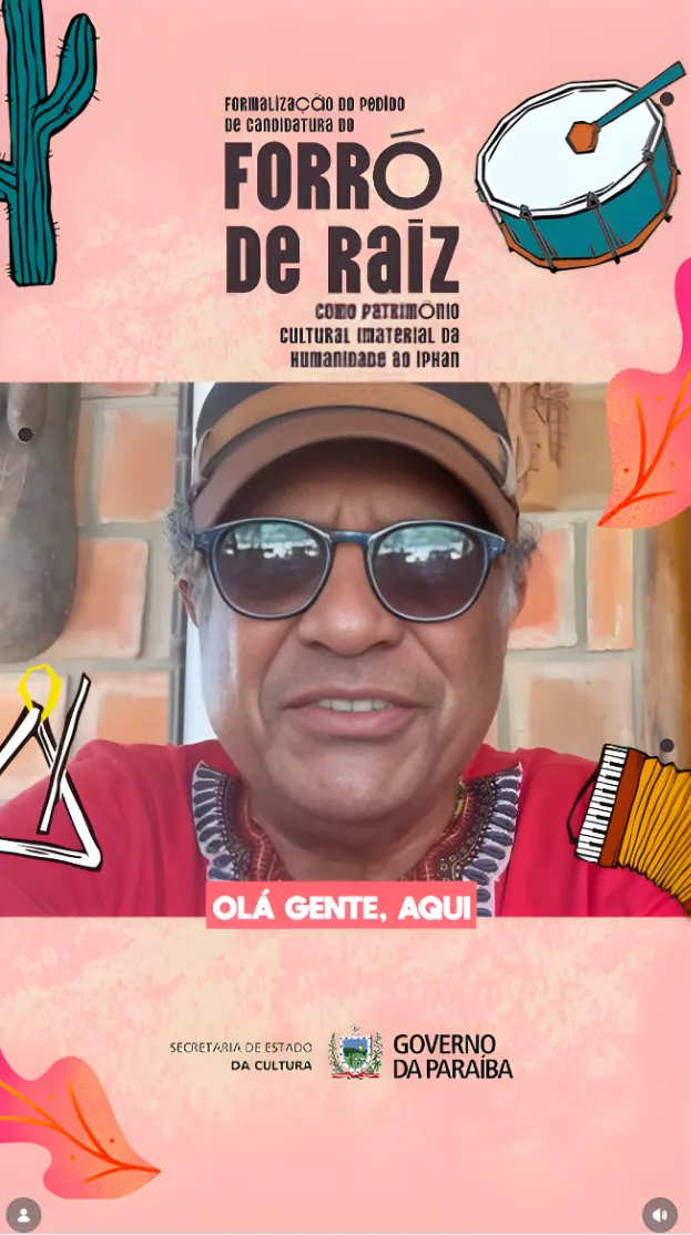 Cantor Maciel Melo celebra pedido de reconhecimento junto ao Iphan