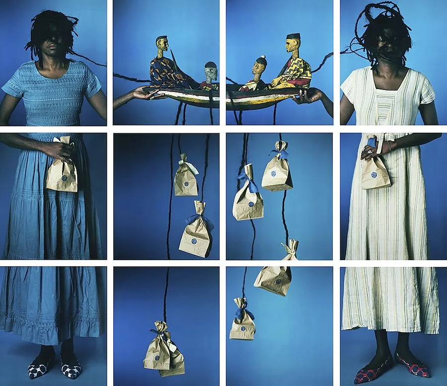 María Magdalena Campos-Pons (Cuba), De las dos aguas [Das duas águas], 2007.