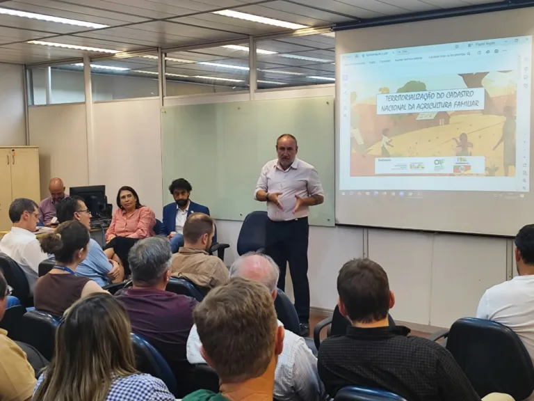 RS realiza primeira reunião de territorialização do Cadastro da Agricultura Familiar no país