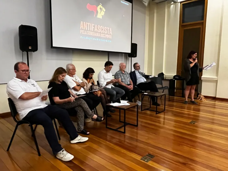 Conferência Internacional Antifascista mobiliza redes globais em Porto Alegre
