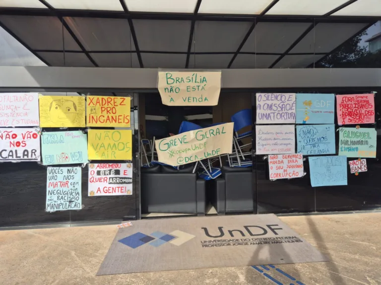 UnDF aciona Justiça contra estudantes e movimento denuncia autoritarismo 
