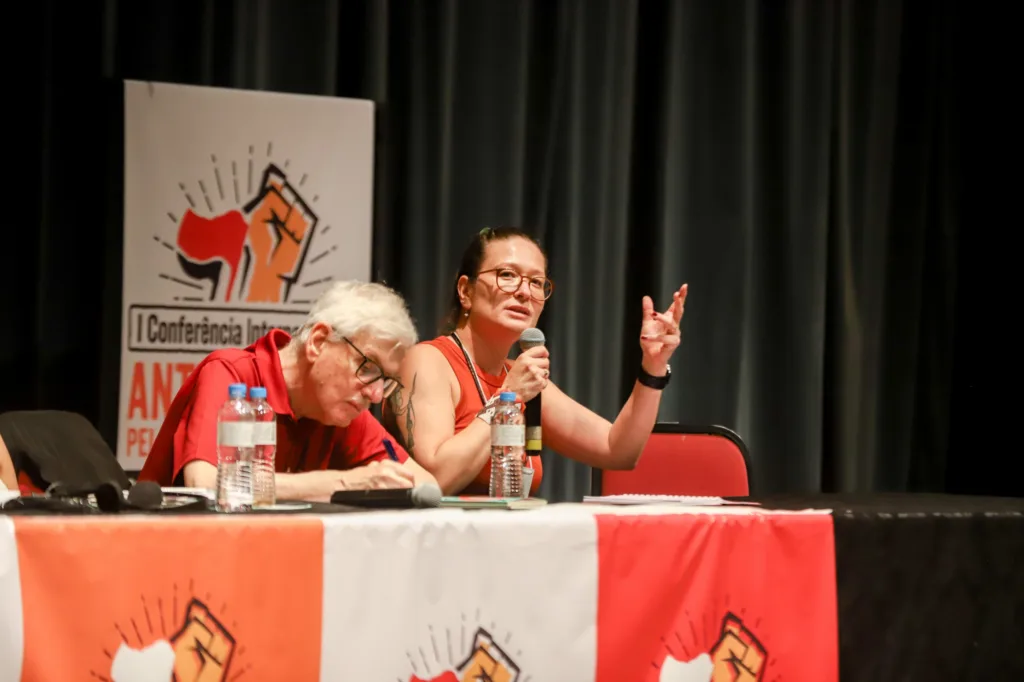 Annie Hsiou, do Sindicato Nacional dos Docentes das Instituições de Ensino Superior Público do Brasil (Andes-SN)