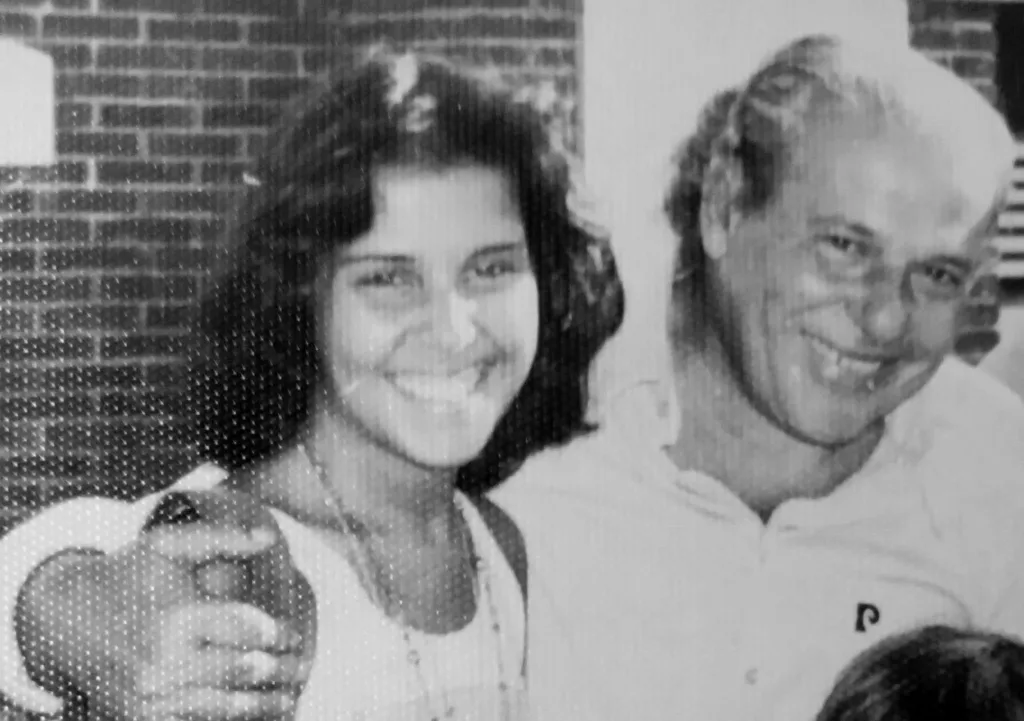 Denise e João Goulart durante exílio no Uruguai