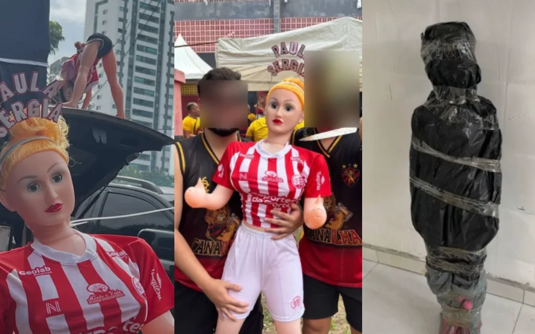 Torcedores do Sport Recife zombam o rival Náutico de “Barbie”; e por vezes, como ocorreu no jogo de ida da final do Pernambucano 2026, a provocação envolveu a sugestão de diversas formas de violência contra a mulher