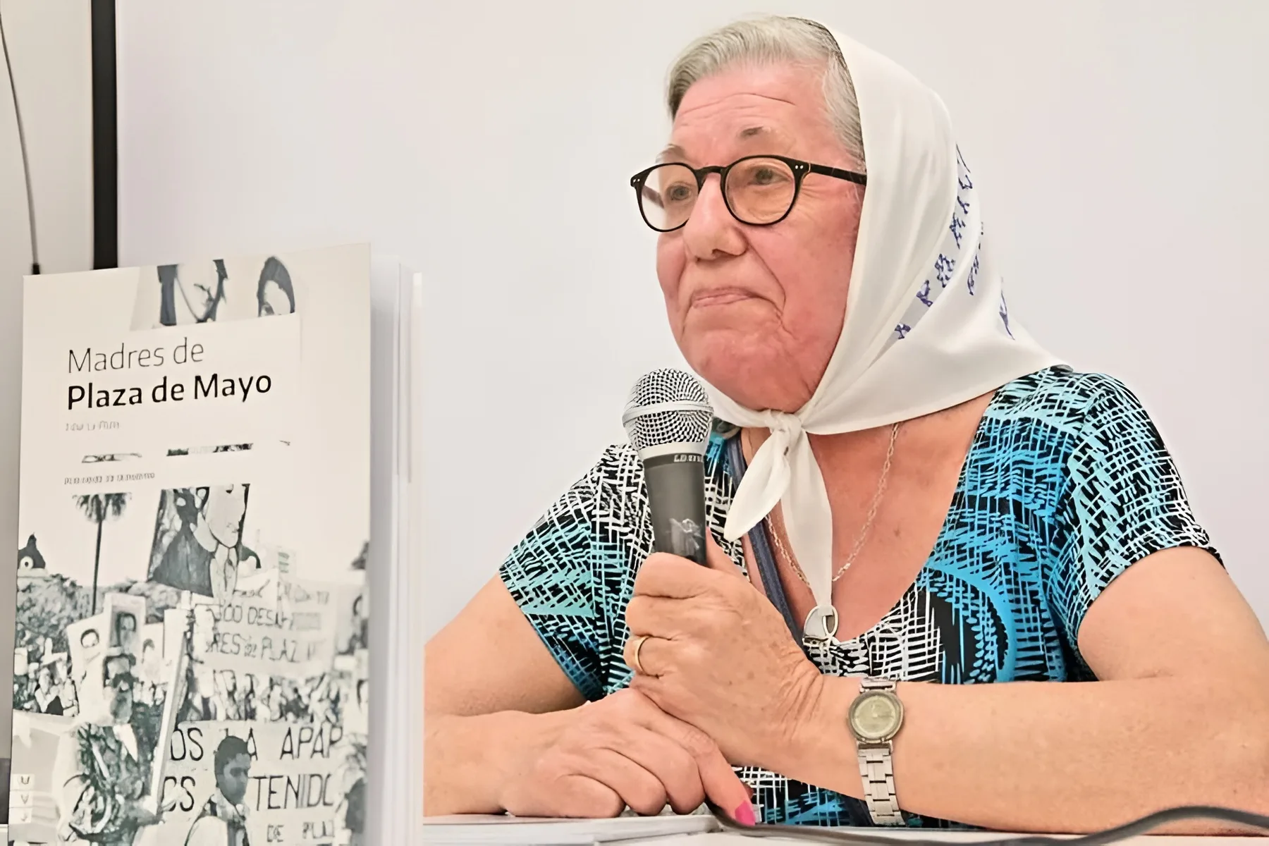 Carmen Arias, referente da Associação Madres de Plaza de Mayo