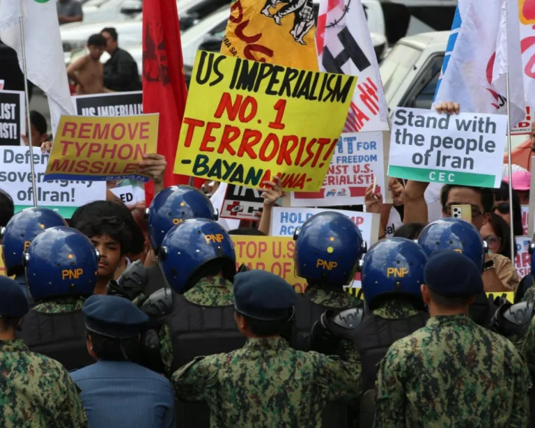 Filipinas vivem onda de protestos contra ataques de EUA e Israel ao Irã