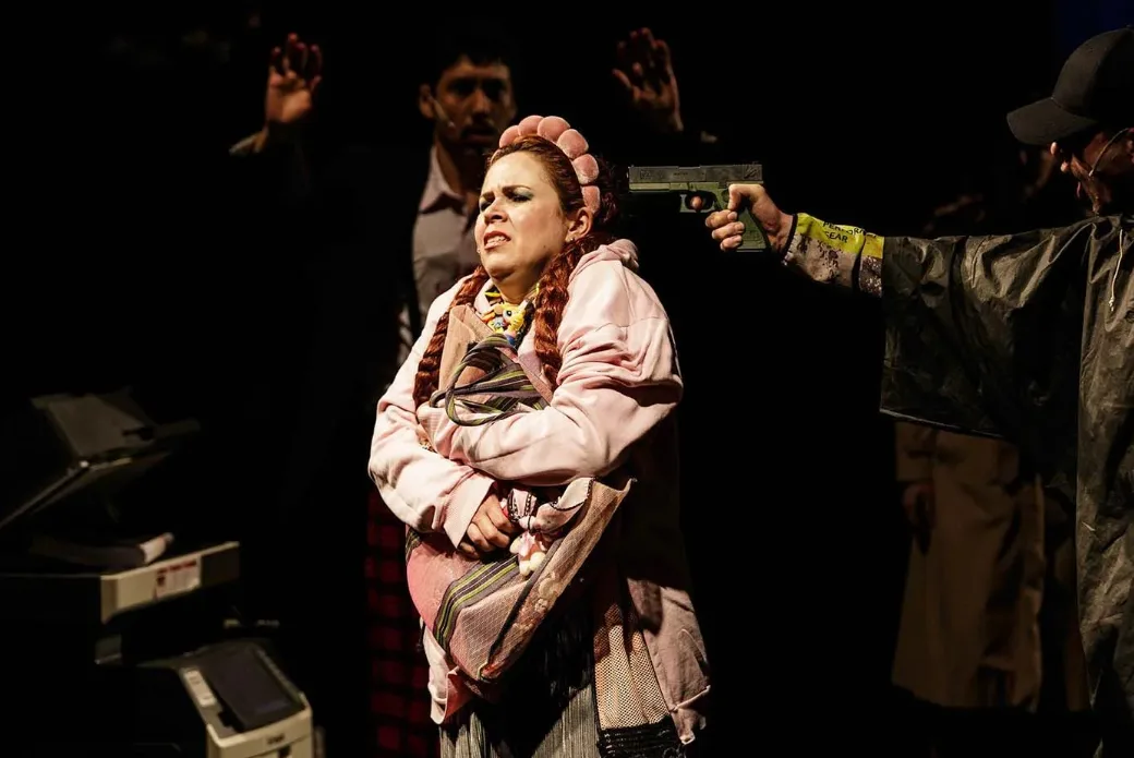 Espetáculo "Elã", da Cia. Mungunzá de Teatro, com direção de Isabel Teixeira