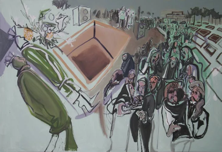 Típico funeral iraniano, 2008