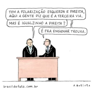 Golpe Velho, charge de Paulo Batista