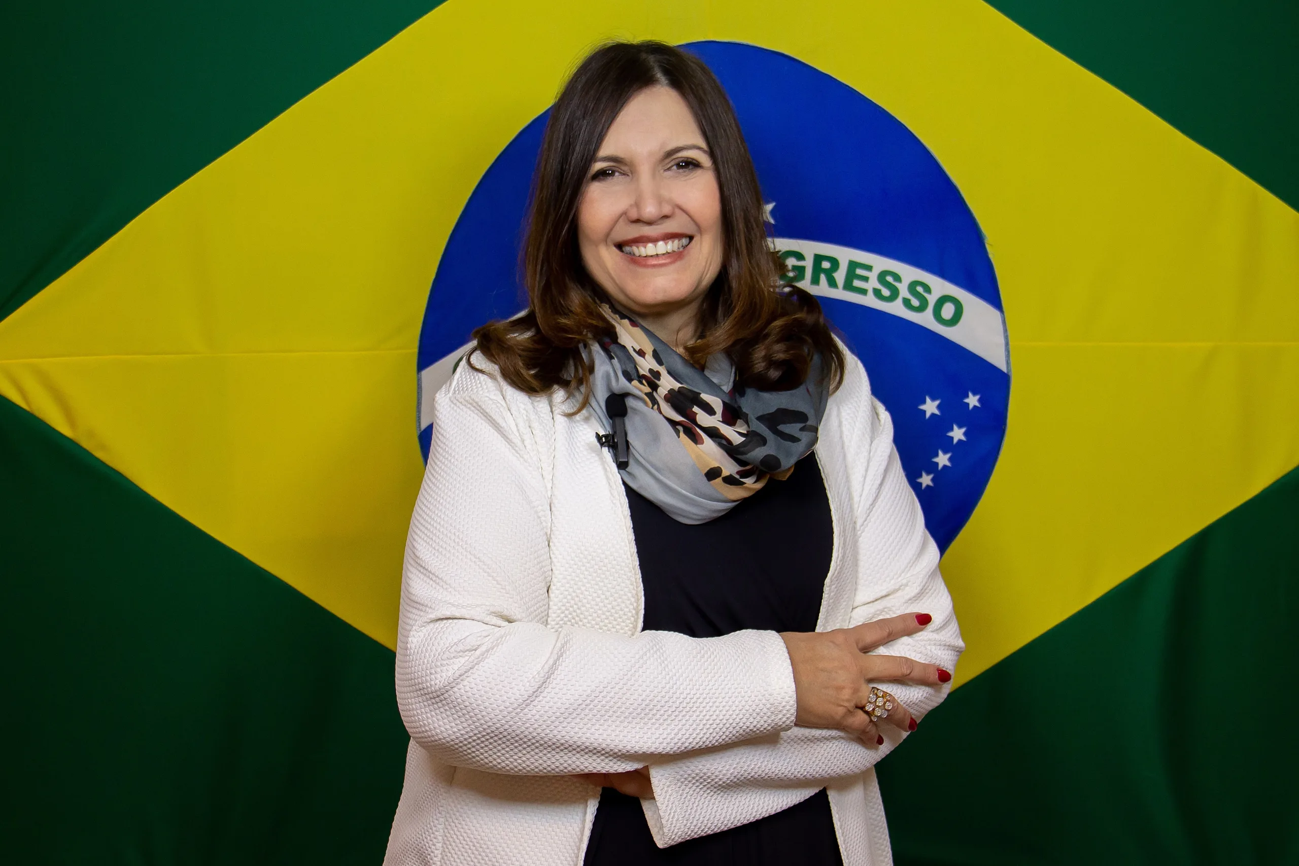 Deputada federal Bia Kicis (PL-DF) exerce primeiro mandato na Câmara