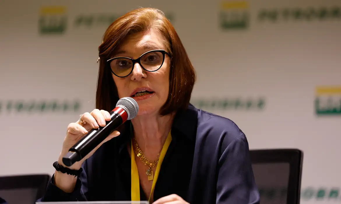 A presidente da Petrobras, Magda Chambriard