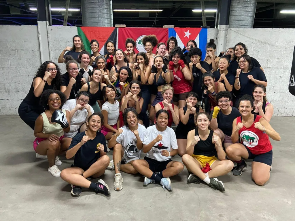 Treino com Iniciantes no Espaço Cultural Elza Soares
