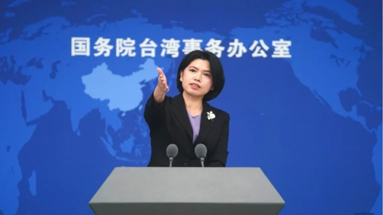 China reitera disposição de preservar a paz no Estreito de Taiwan