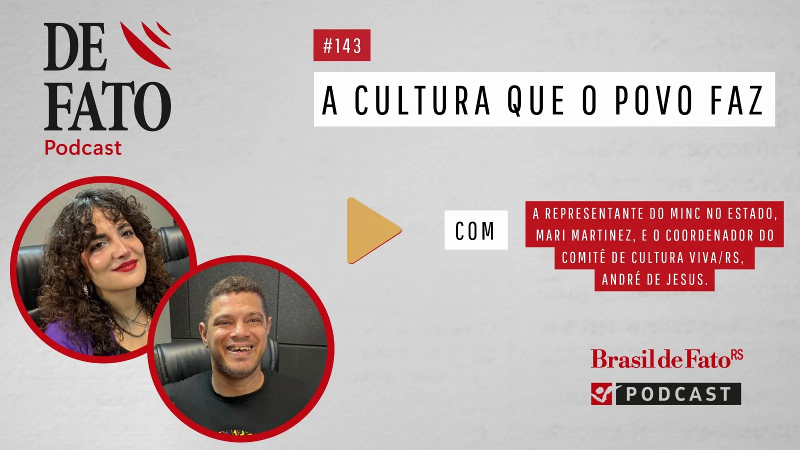 Podcast De Fato 143