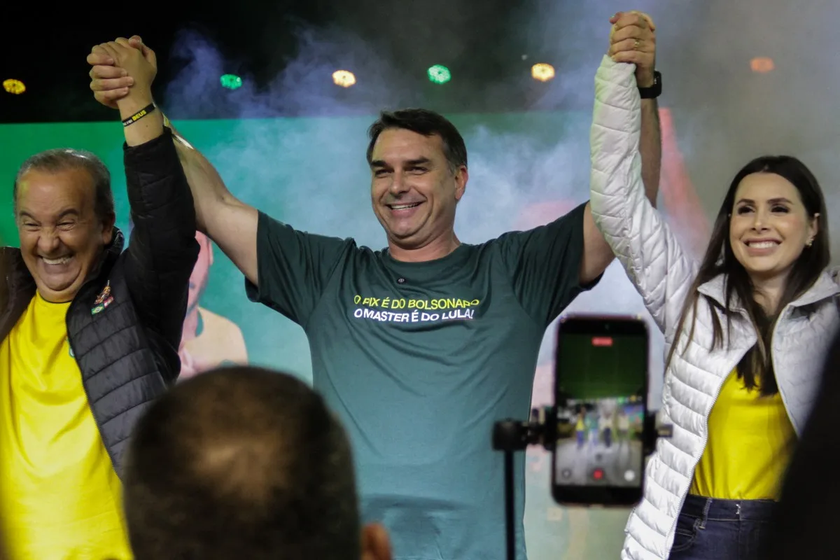 Flávio Bolsonaro Jorginho Mello