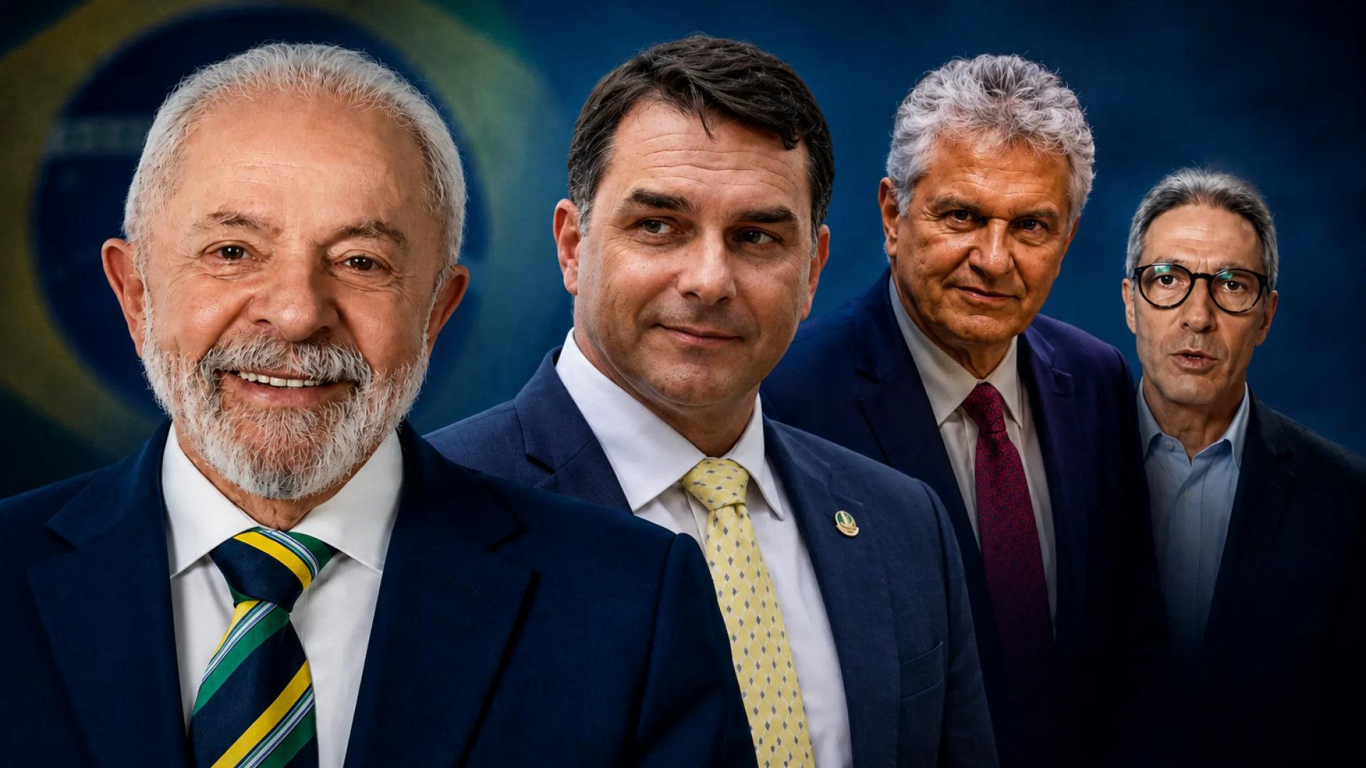 A pesquisa AtlasIntel/Bloomberg divulgada no início de maio mostra Lula com 46,6% das intenções de voto no primeiro turno, contra 39,7% de Flávio Bolsonaro. No segundo turno, o cenário aparece praticamente empatado: Flávio Bolsonaro registra 47,8% e Lula 47,5%.