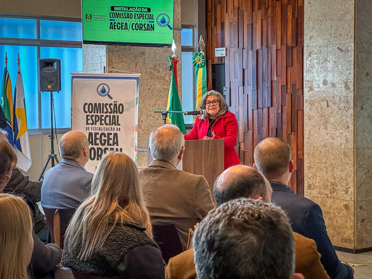 Comissão Especial de Fiscalização da Aegea/Corsan será presidida pela deputada Stela Farias (PT) e terá duração de 120 dias