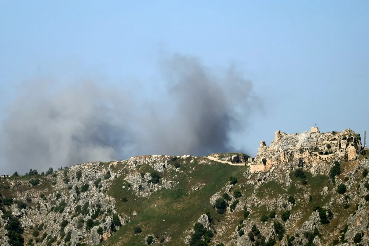 Castelo de Beaufort tomado pelos israelenses é uma famosa fortaleza medieval construída no século 12, época das Cruzadas