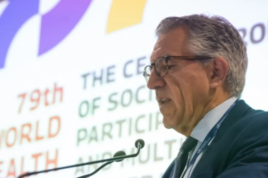 Na 79ª Plenária da Assembleia da OMS, ministro abordou temas como a preparação para novas pandemias, adaptação dos sistemas de saúde às mudanças climáticas e a importância da cooperação internacional