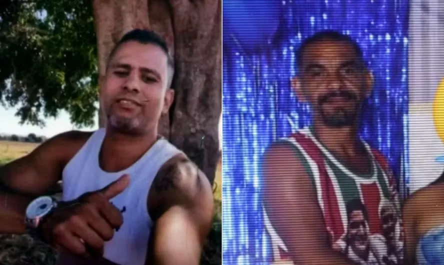 Os pedreiros Marcelo da Cruz e Edivan Felipe foram baleados por policiais militares