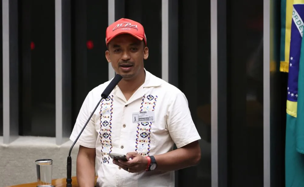 Anderson Amaro, da Direção Nacional do Movimento de Pequenos Agricultores (MPA)