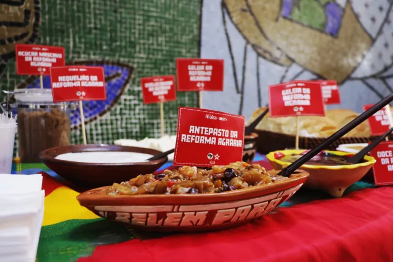 Com alimentos da Reforma Agrária, vereadora Maíra do MST promove café da manhã na Câmara 