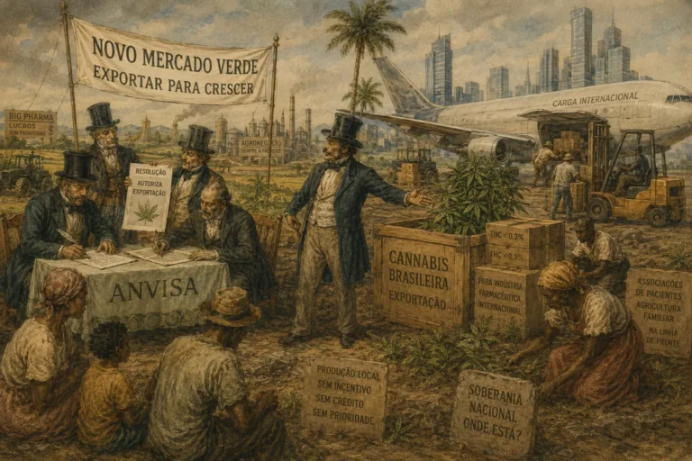 Soberania Nacional e mercado da cannabis: as dinâmicas coloniais no processo de legalização