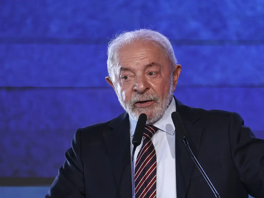 O presidente Luiz Inácio Lula da Silva