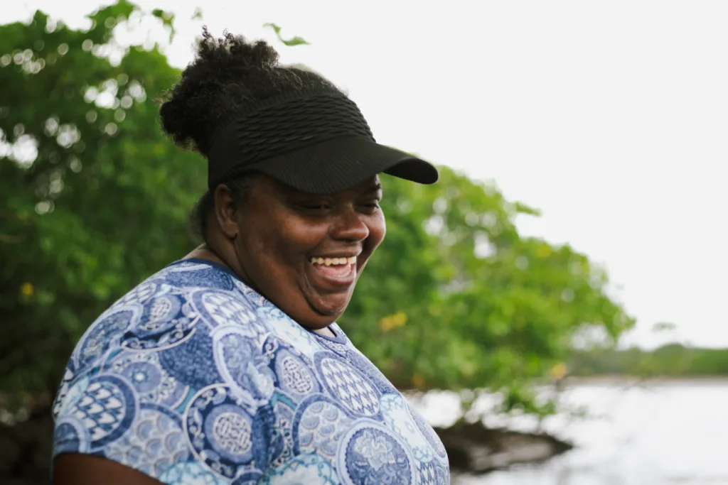 A marisqueira Helena Nascimento
