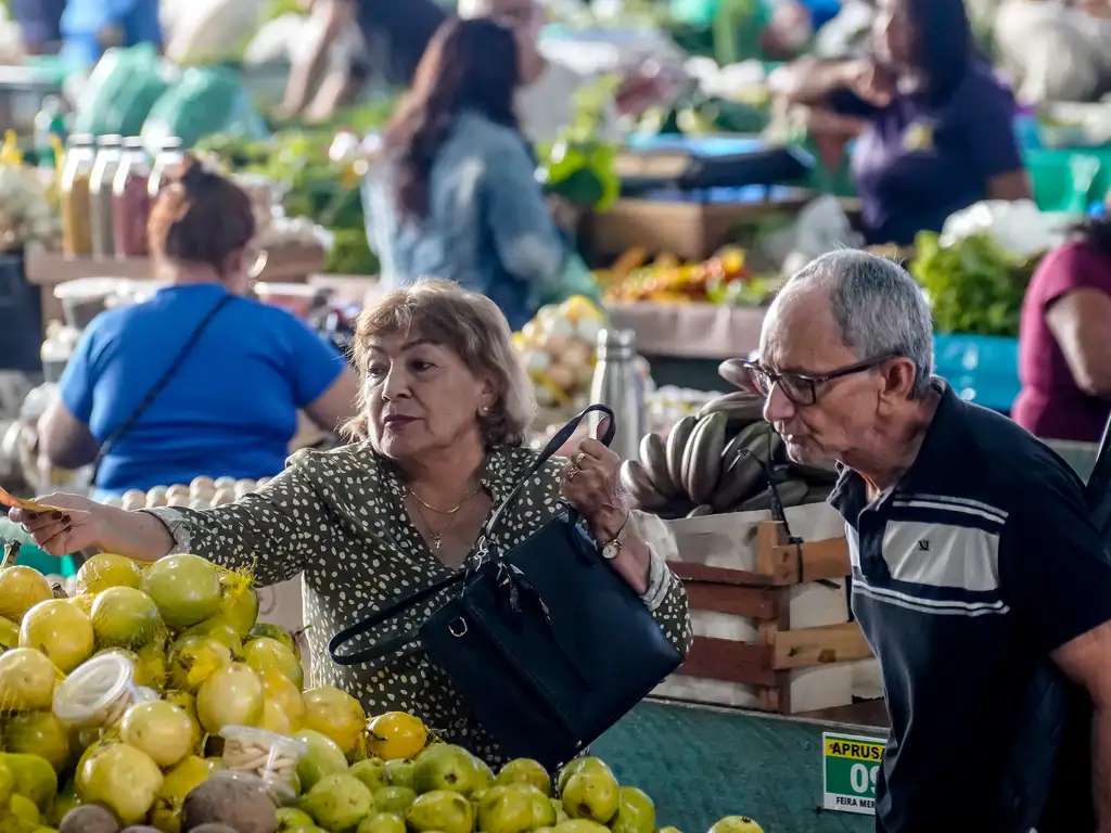 Mercado 2000, em Santatém (PA).