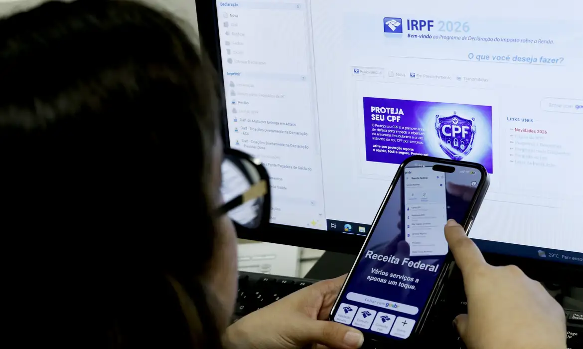 Em 2026, o Fisco espera receber 44 milhões de declarações