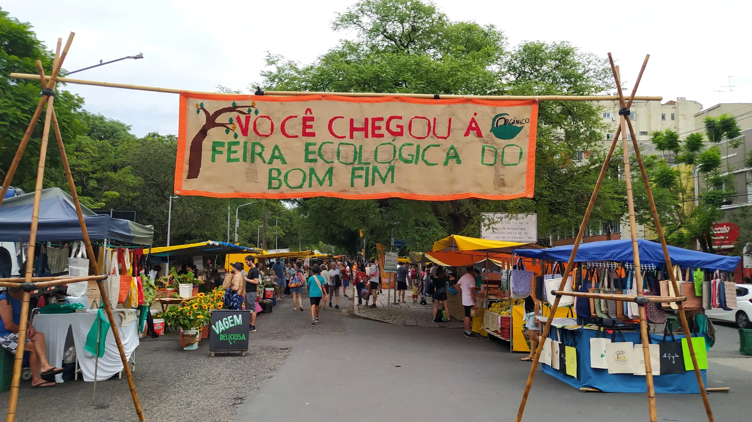 Feiras Ecológicas da Redenção recebem atividades de educação alimentar no encerramento da 22ª Semana do Alimento Orgânico, neste sábado (30/5), a partir das 9h