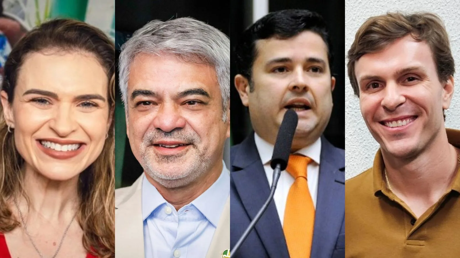 Marília Arraes (PDT), Humberto Costa (PT), Eduardo da Fonte (PP) e Miguel Coelho (União Brasil) são os principais nomes na corrida pelas duas vagas ao Senado por Pernambuco este ano