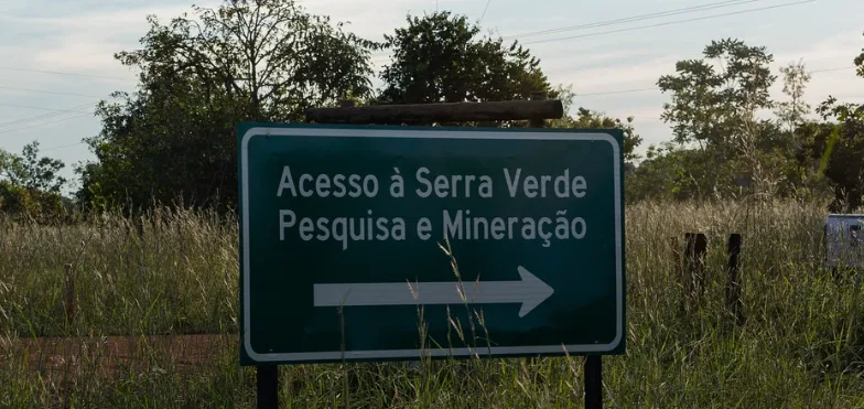 Serra Verde, empresa de mineração de terras raras, em Goiás.