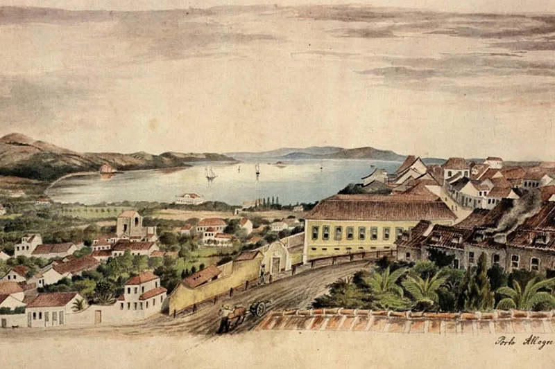 Originado no século 18, o antigo Areal da Baronesa, centro da comunidade negra de Porto Alegre, entre as atuais ruas Venâncio Aires e da República