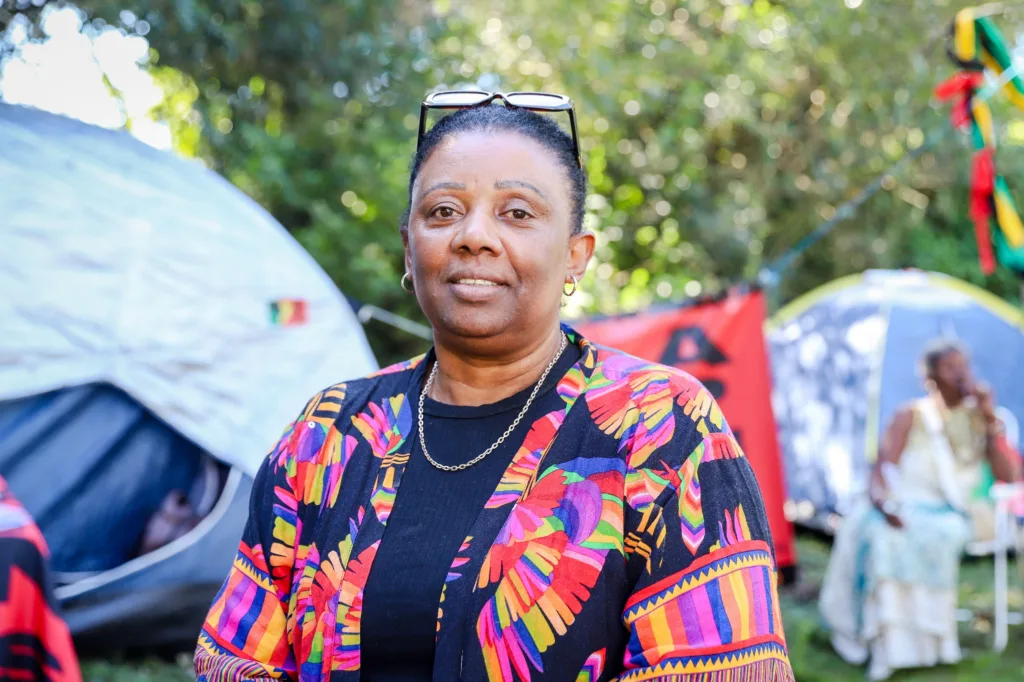 Tatiana Dias Shug, do Quilombo Passo do Lourenço, relaciona agricultura familiar, memória e ancestralidade à resistência quilombola em Canguçu
