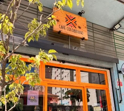 Café Colombiano, no centro de São Paulo
