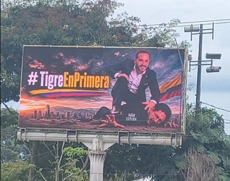 Colômbia: Cepeda denuncia De la Espriella por violência política em campanha Iván Cepeda / X