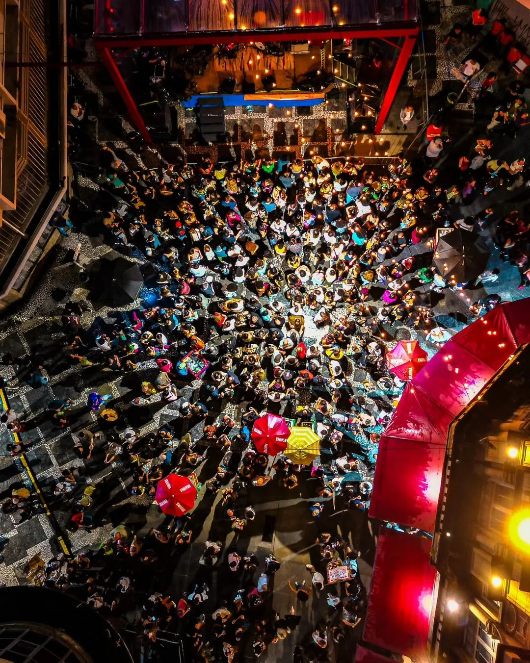 Festa da Casa de Francisca no Largo da Misericórdia.