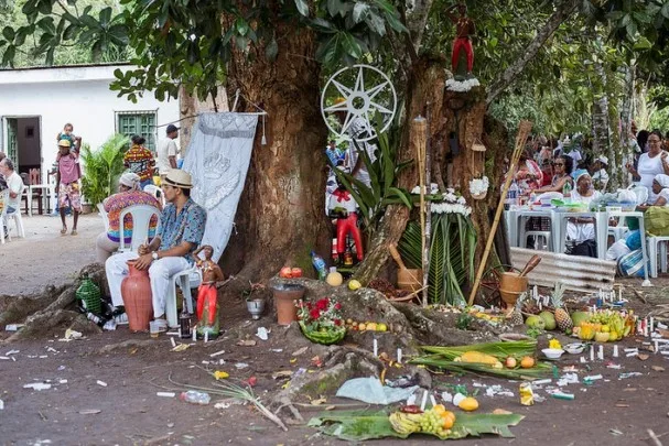 A celebração do Kipupa Malunguinho, no Sítio de Juarez, em Abreu e Lima (PE)