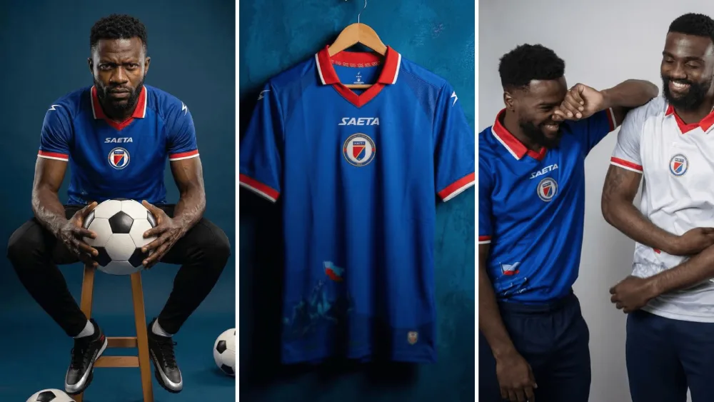 Uniforme vetado do Haiti