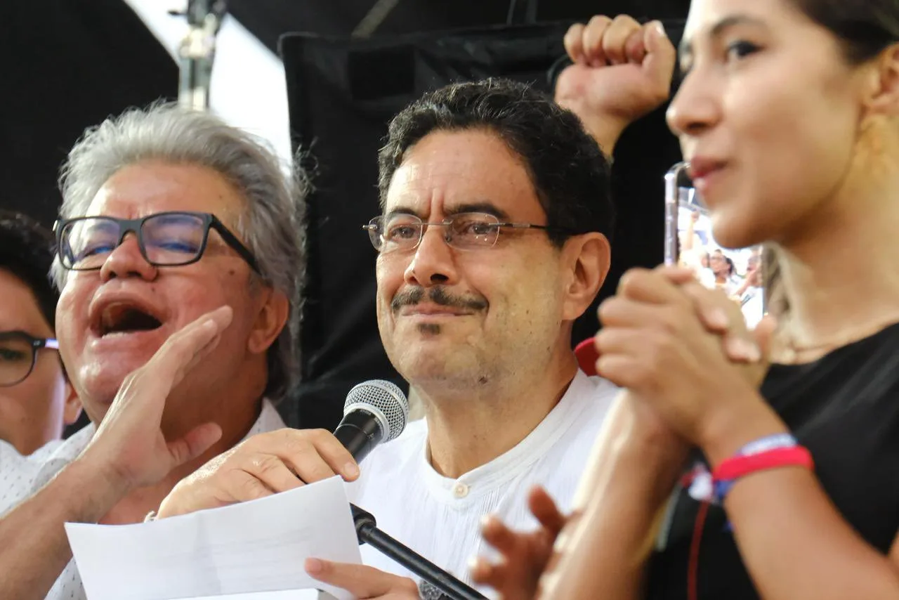 O candidato governista à Presidência da Colômbia, Iván Cepeda