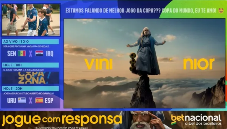 Conar suspende propagandas abusivas de bets na CazéTV durante a Copa do Mundo