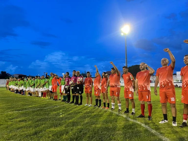 Jogadores em campo