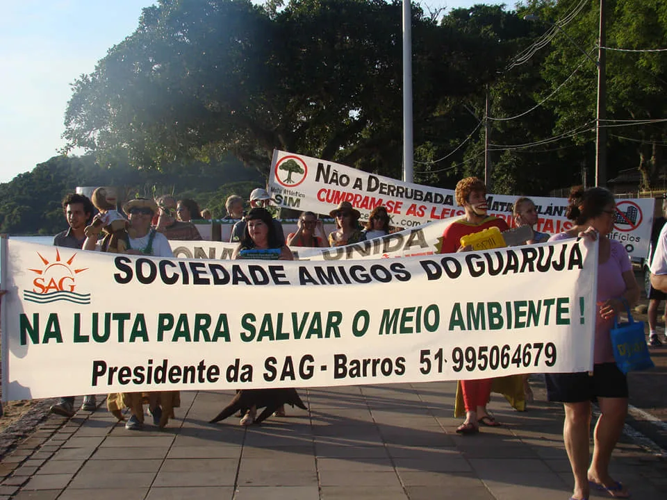 Mobilização dos moradores da região em 2018 